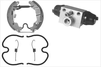 Комплект тормозов, барабанный тормозной механизм MGA PM810980
