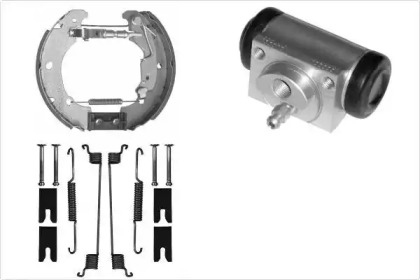 Комплект тормозов, барабанный тормозной механизм MGA PM822857