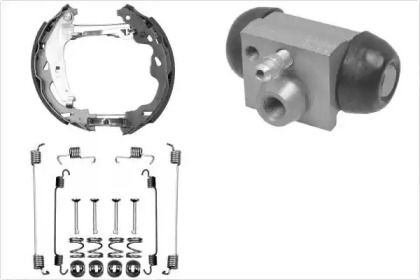 Комплект тормозов, барабанный тормозной механизм MGA PM831984