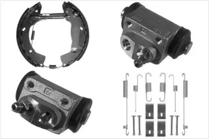 Комплект тормозов, барабанный тормозной механизм MGA PM833933