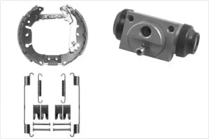 Комплект тормозов, барабанный тормозной механизм MGA PM842841