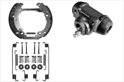 Комплект тормозов, барабанный тормозной механизм MGA PM849121