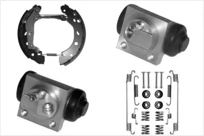 Комплект тормозов, барабанный тормозной механизм MGA PM906860