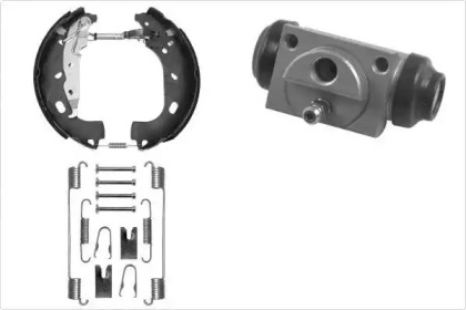 Комплект тормозов, барабанный тормозной механизм MGA PM948841
