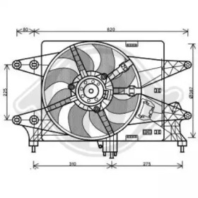Вентилятор DIEDERICHS 3485118