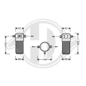 Осушитель DIEDERICHS 8101502