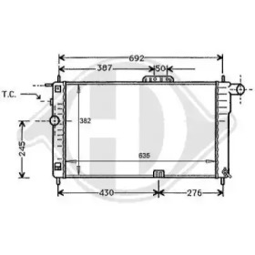 Теплообменник DIEDERICHS 8106100