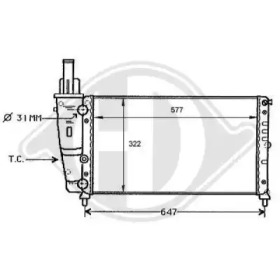 Теплообменник DIEDERICHS 8109154