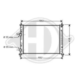 Теплообменник DIEDERICHS 8109205