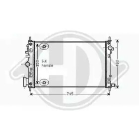 Теплообменник DIEDERICHS 8182606