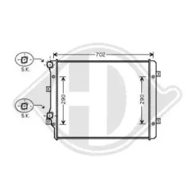 Теплообменник DIEDERICHS 8221406