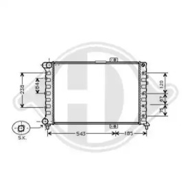 Теплообменник DIEDERICHS 8302504