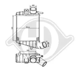 Теплообменник DIEDERICHS 8305005