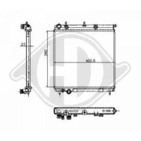 Теплообменник DIEDERICHS 8400504