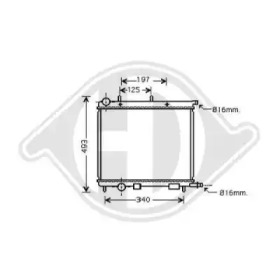 Теплообменник DIEDERICHS 8400505