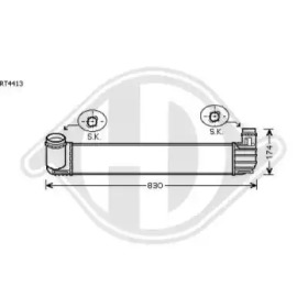 Теплообменник DIEDERICHS 8446513
