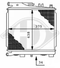 Теплообменник DIEDERICHS 8500301