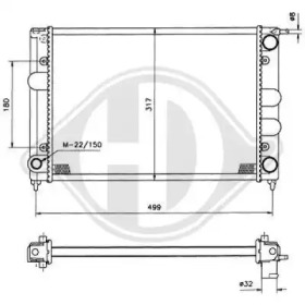 Теплообменник DIEDERICHS 8500640