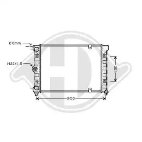 Теплообменник DIEDERICHS 8502620