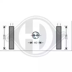 Осушитель, кондиционер DIEDERICHS 8643510