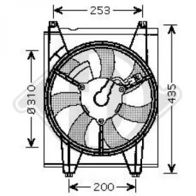 Вентилятор DIEDERICHS 8655204
