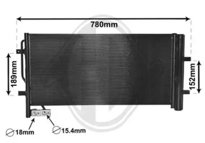 Конденсатор, кондиционер DIEDERICHS DCC1561