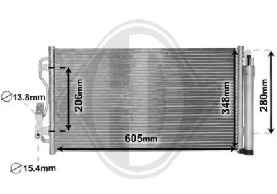 Конденсатор, кондиционер DIEDERICHS DCC1576