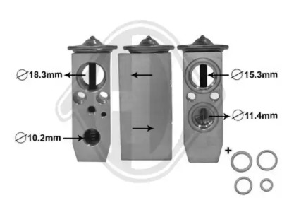 Клапан DIEDERICHS DCE1031