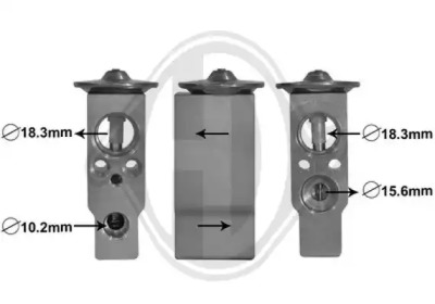 Клапан DIEDERICHS DCE1043