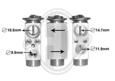 Клапан DIEDERICHS DCE1100