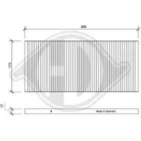 Фильтр DIEDERICHS DCI0013