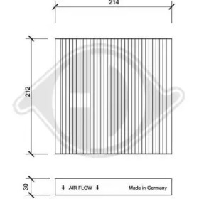 Фильтр DIEDERICHS DCI0050