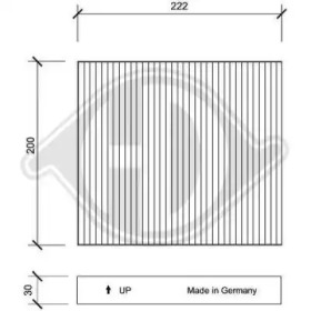 Фильтр DIEDERICHS DCI0064