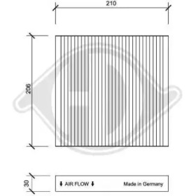 Фильтр DIEDERICHS DCI0070