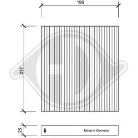 Фильтр DIEDERICHS DCI0084