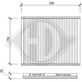 Фильтр DIEDERICHS DCI0090