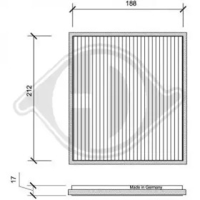 Фильтр DIEDERICHS DCI0100