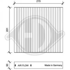 Фильтр DIEDERICHS DCI0109