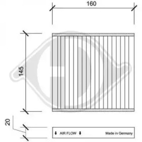 Фильтр DIEDERICHS DCI0130