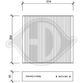 Фильтр DIEDERICHS DCI0137