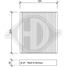 Фильтр DIEDERICHS DCI0143