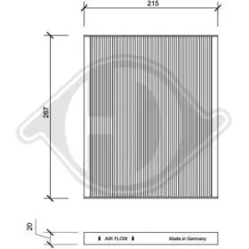 Фильтр DIEDERICHS DCI0149