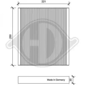 Фильтр DIEDERICHS DCI0156