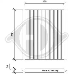 Фильтр DIEDERICHS DCI0171