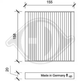 Фильтр DIEDERICHS DCI0173