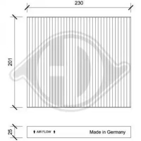 Фильтр DIEDERICHS DCI0205