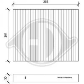 Фильтр DIEDERICHS DCI0220