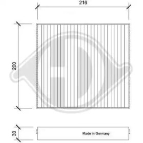 Фильтр DIEDERICHS DCI0230