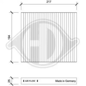 Фильтр DIEDERICHS DCI0233