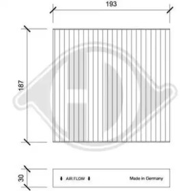 Фильтр DIEDERICHS DCI0238